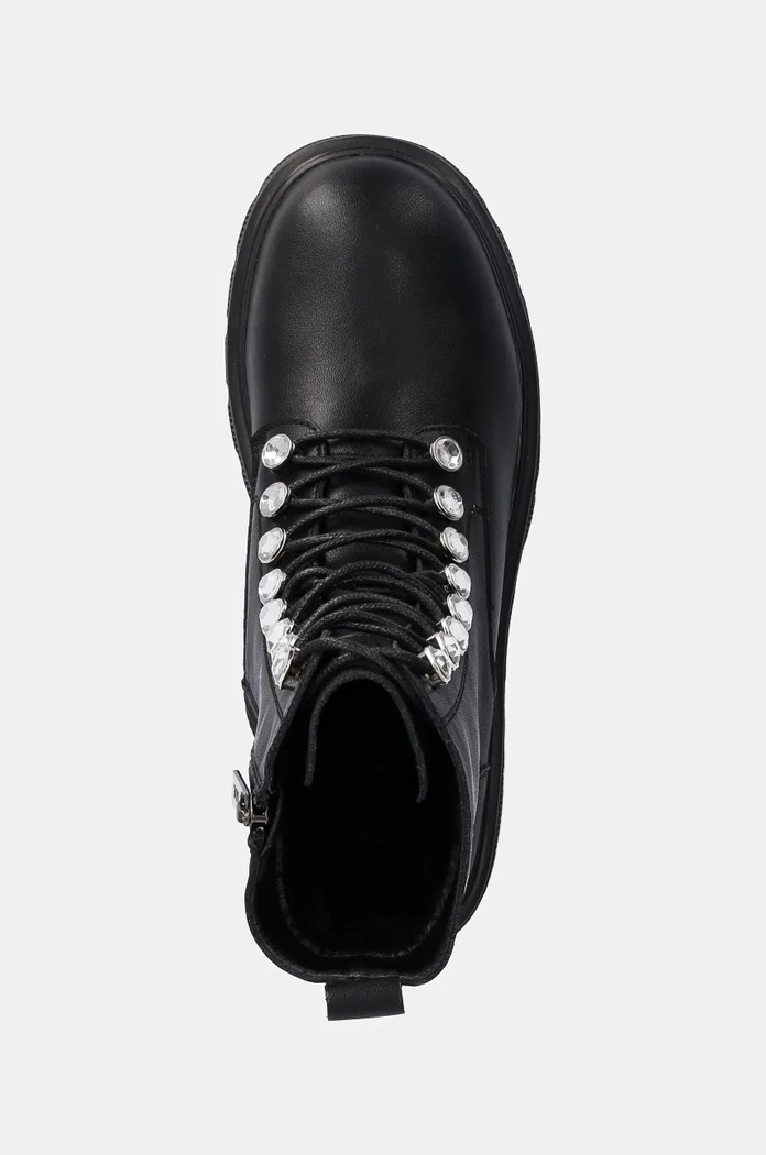 GOE botki skórzane czarny OO2N4103.BLACK