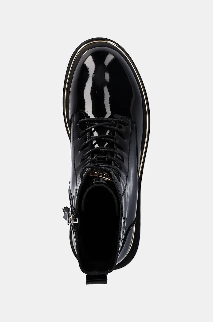 GOE botki skórzane czarny OO2N4109.BLACK