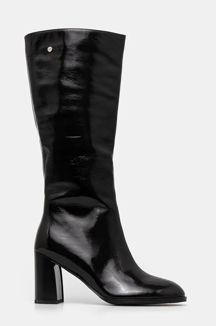 Kožené čižmy GOE OO2N4408.BLACK čierna ZW24