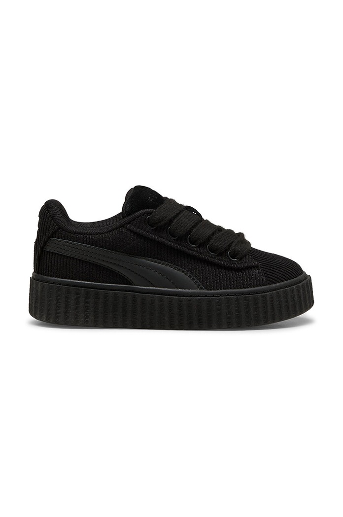 Puma sneakers CREEPER PHATTY CORDUROY mic de statură negru 399873