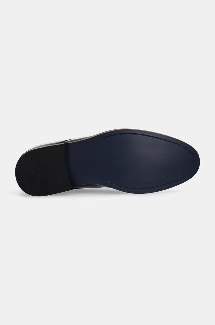 Kožené poltopánky GOE OO1N4015.BLACK čierna