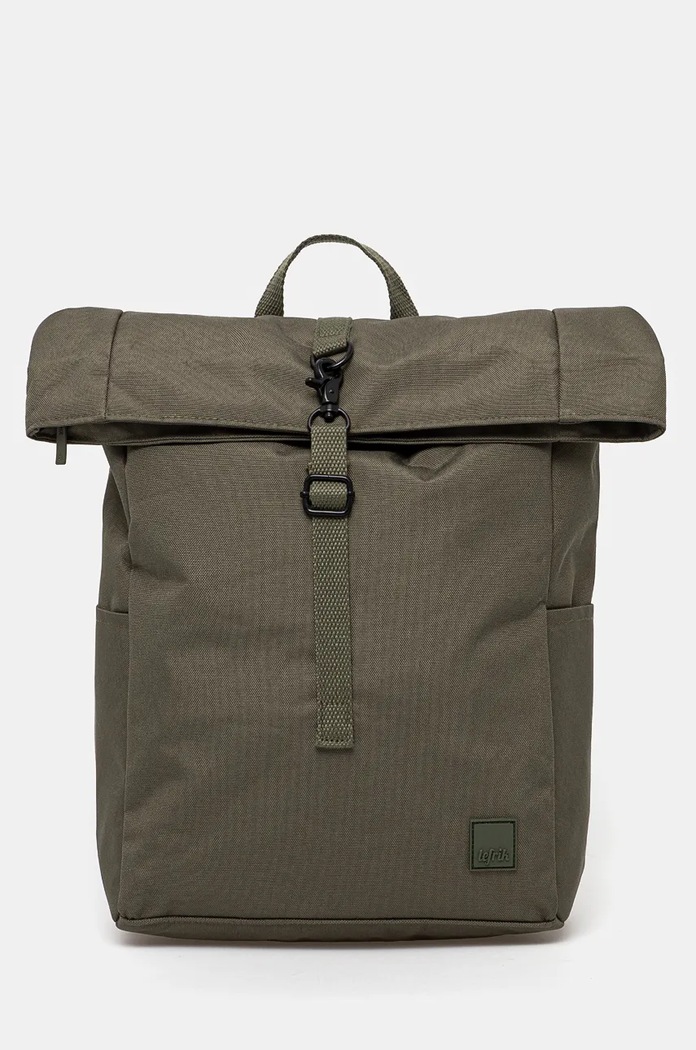 Lefrik rucsac Roll Mini uni verde Roll.Mini.Stripes.Olive