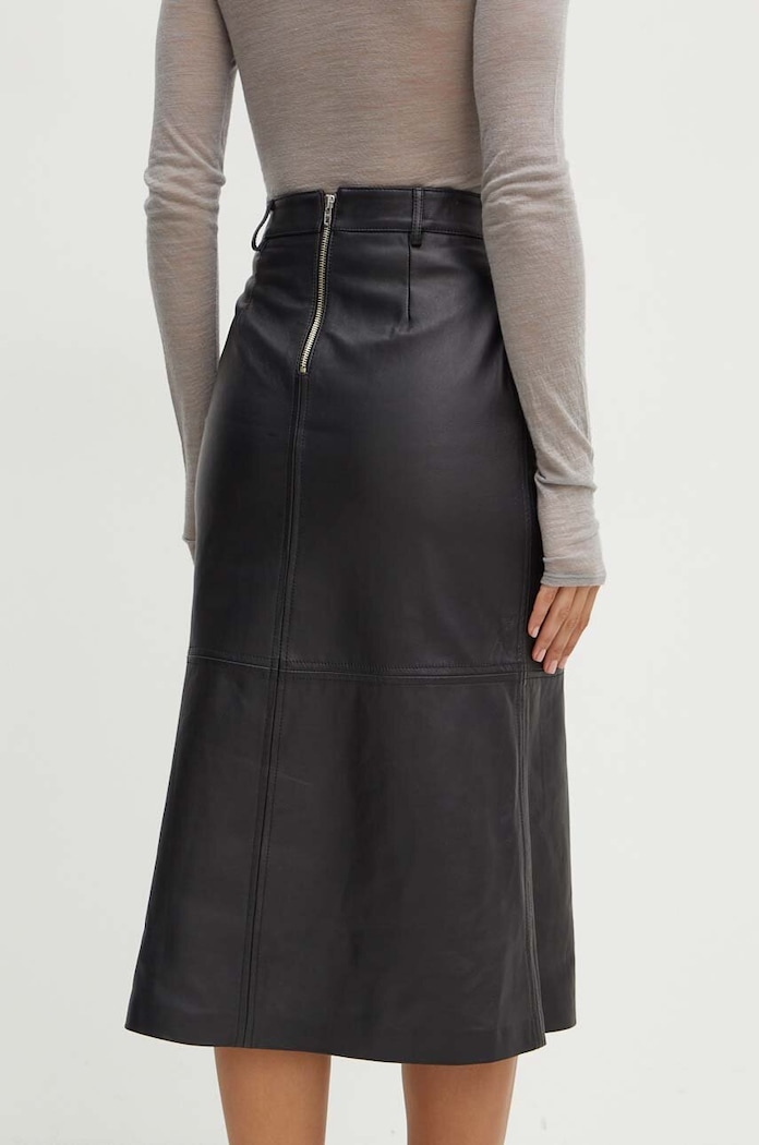 Oblečení Kožená sukně Liviana Conti F4WX20 černá
