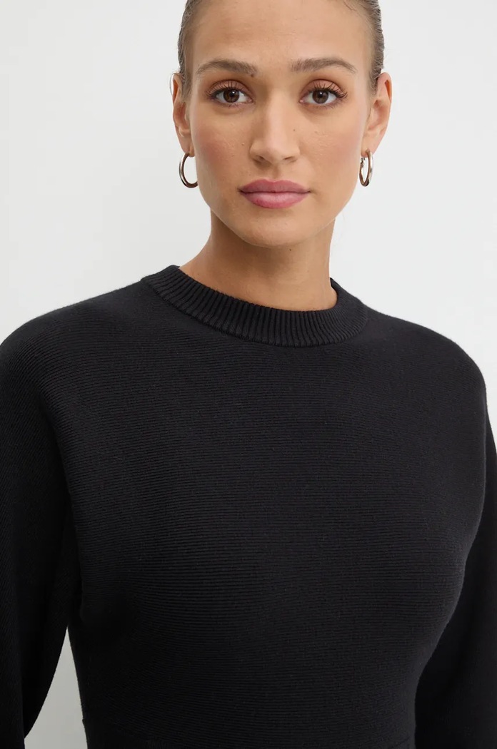 Silvian Heach pulover PROBIS negru GPA24276MA