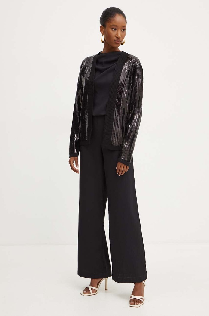 Silvian Heach sweter JUNGLE GPA24272CD czarny ZW24