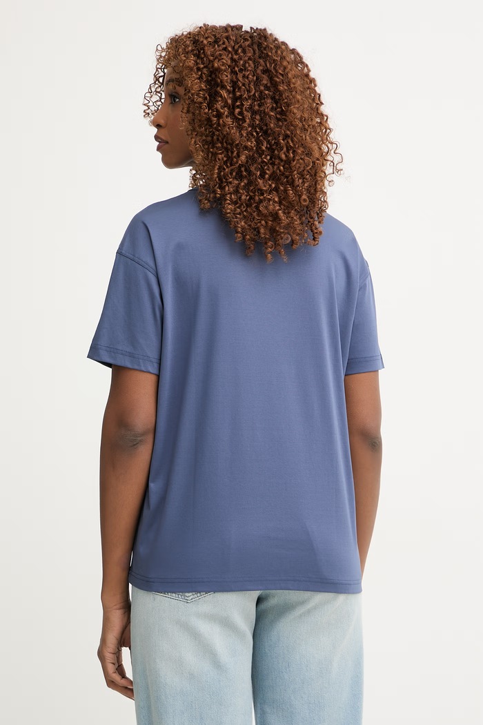 Abbigliamento Mos Mosh t-shirt da donna in cotone 146350 blu navy