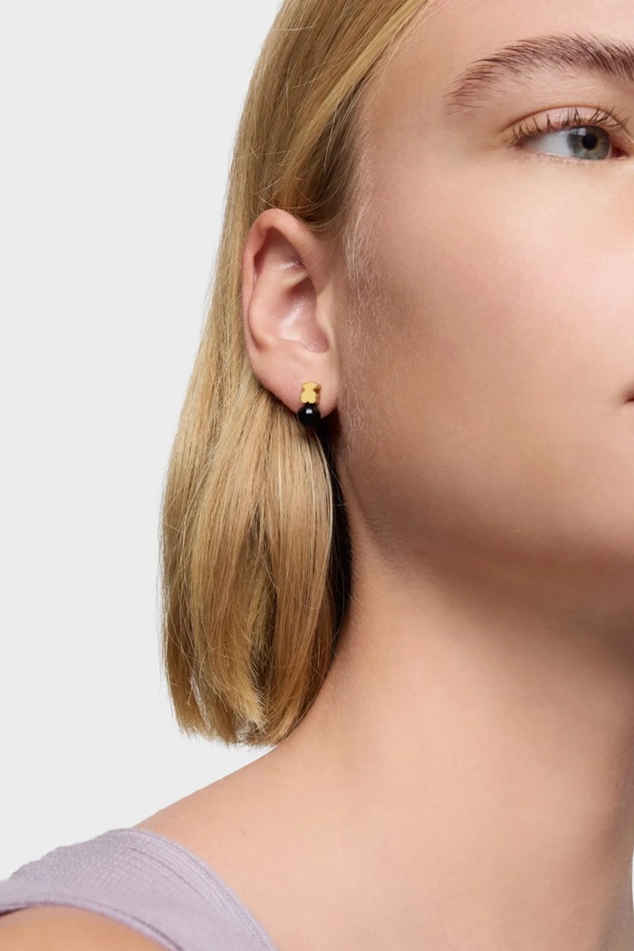 Tous cercei ICON MESH 1004503800 aur