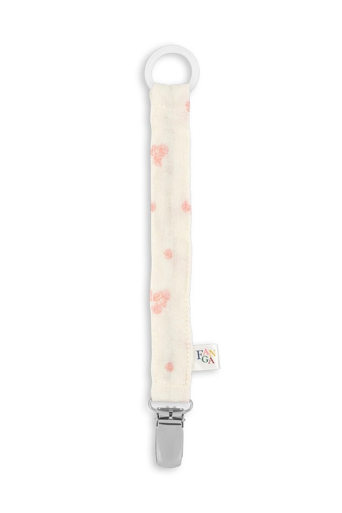 Obesek za dudo Fanga Fontana VEN PACIFIER STRAP bež FA100009