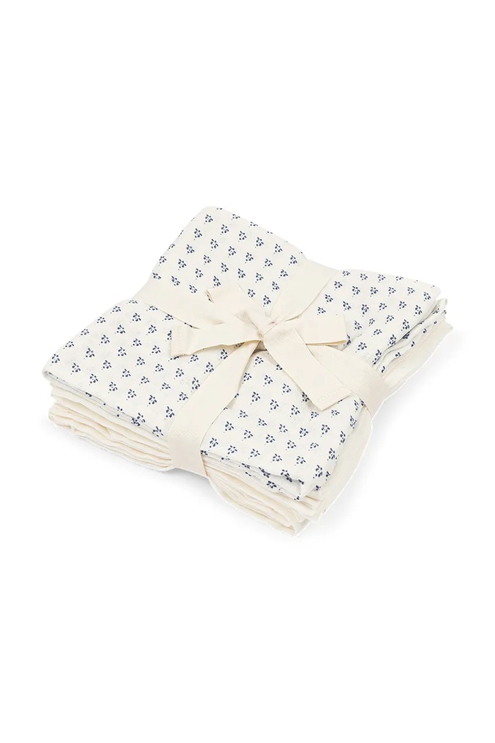 Fanga Fontana set de prosoape BELLINI 3 PACK MUSLIN CLOTH GOTS 3-pack Produs pentru bebe albastru FA100011