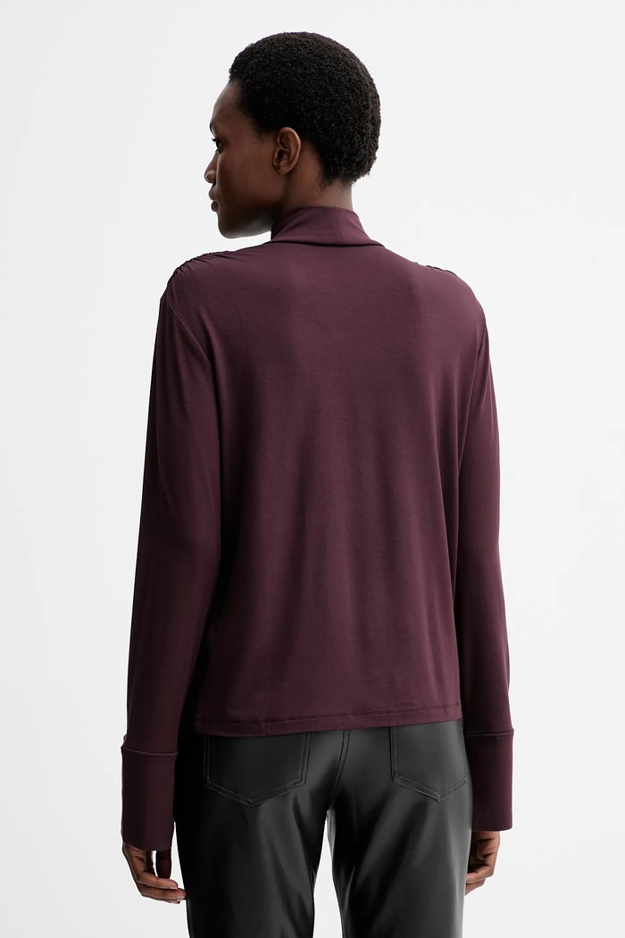 Abbigliamento Marc O'Polo camicetta 510214952225 granata