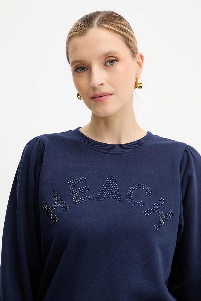 Silvian Heach bluza MARAUL granatowy GPA25017FE