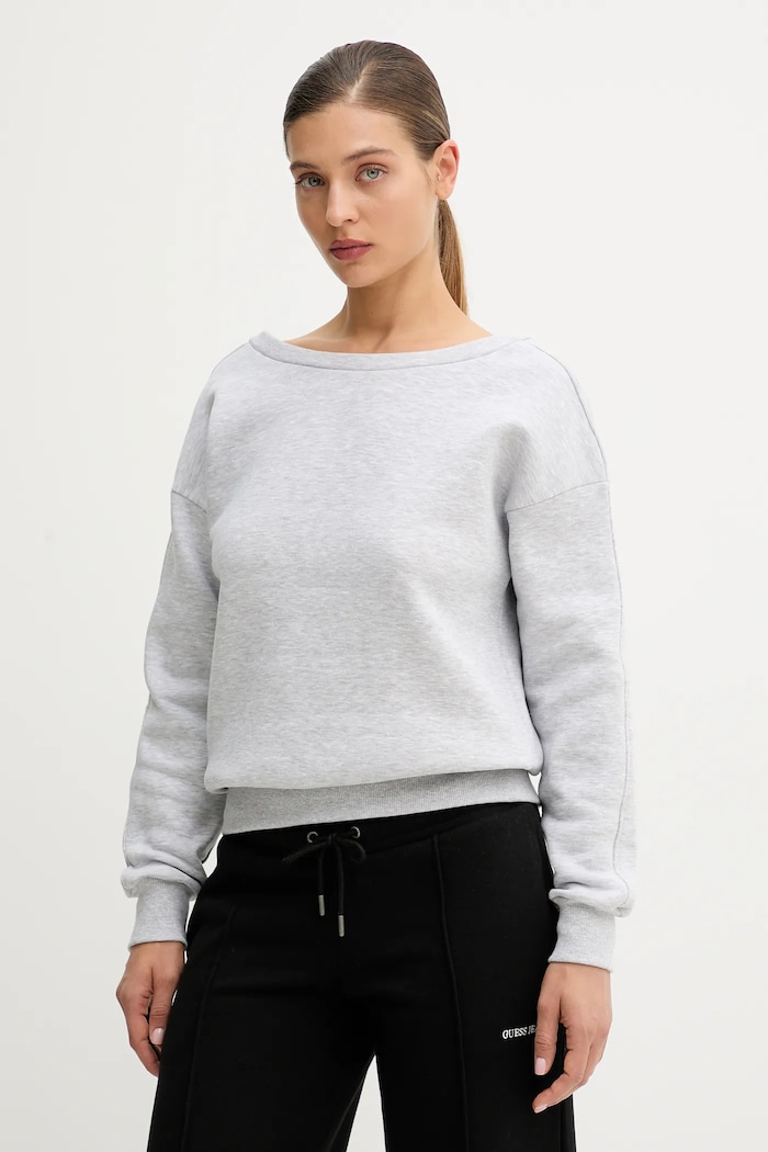Oblečení Mikina MUUV. bluza.z.wycieciem.SOFT. šedá