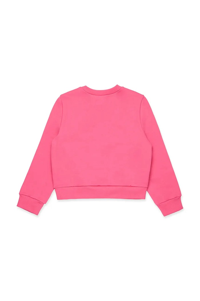 Fete Max&Co. Hanorac de bumbac pentru copii MAXS3F SWEAT-SHIRT MX0037 roz