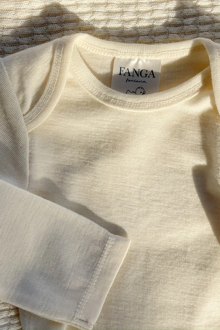 Шерстяное боди Fanga Fontana ERBA WOOL LS BODY FA100029
