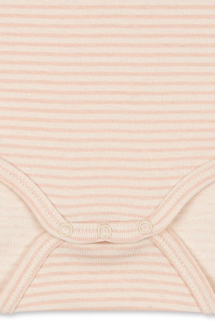 Body pre bábätká Fanga Fontana FIO STRIPE 3 PACK LS BODY OCS 3-pak FA100035 béžová