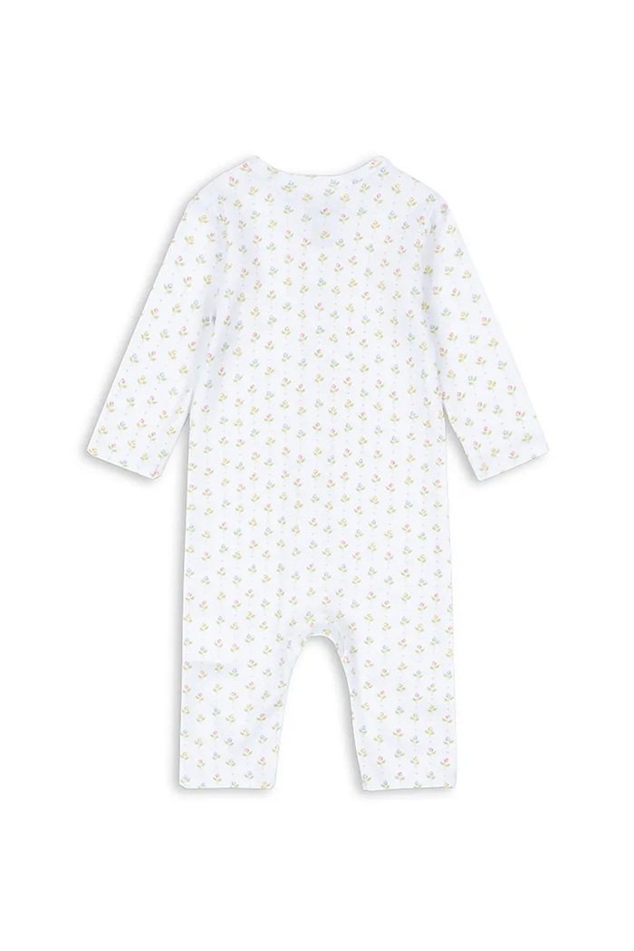 Fanga Fontana salopetă din bumbac pentru bebelusi FIO ONESIE OCS FA100037 alb ZW25