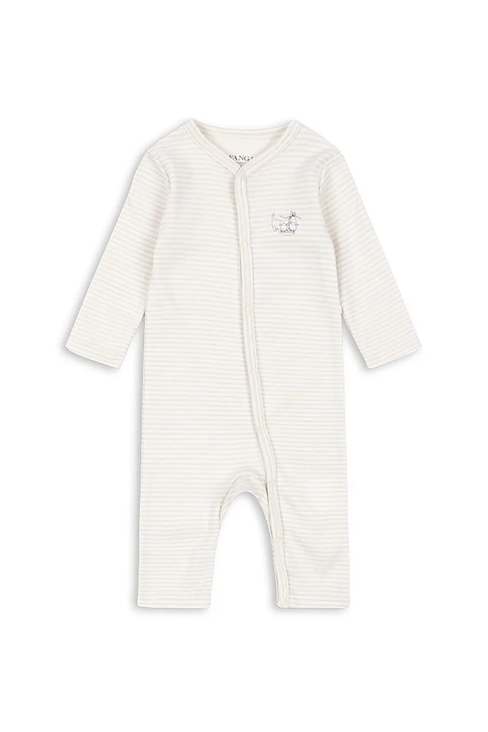 Fanga Fontana Dětský bavlněný overal Fanga Fontana FIO ONESIE OCS béžová FA100037