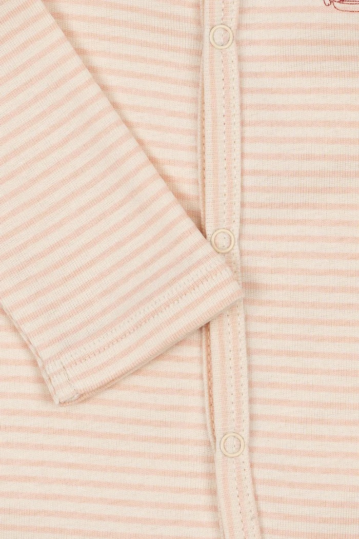 Fanga Fontana salopetă din bumbac pentru bebelusi FIO ONESIE OCS bej FA100037