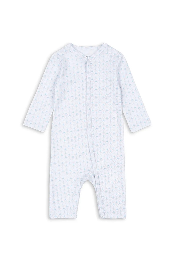 Fanga Fontana pajacyk niemowlęcy bawełniany FIO ONESIE OCS Produkt niemowlęcy niebieski FA100037