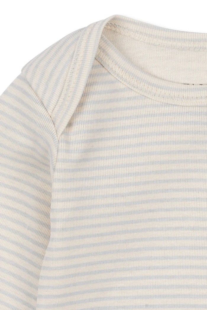Băieți Fanga Fontana body din bumbac pentru bebelusi FIO STRIPE LS BODY OCS FA100045 bej