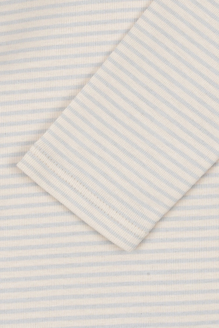 Fanga Fontana body din bumbac pentru bebelusi FIO STRIPE LS BODY OCS bej FA100045