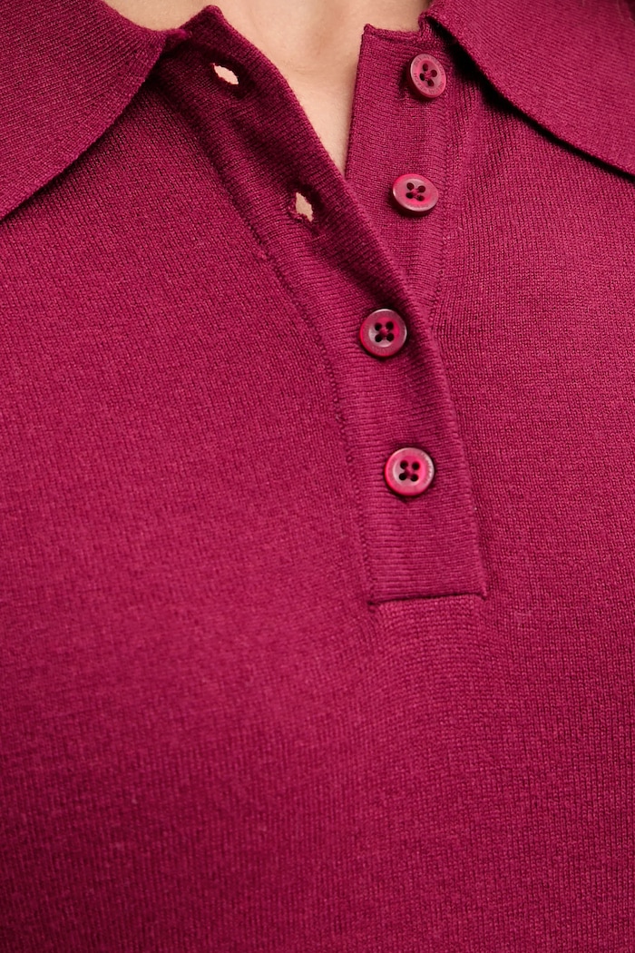Svetr Silvian Heach BUCERS burgundské GPA25555PO