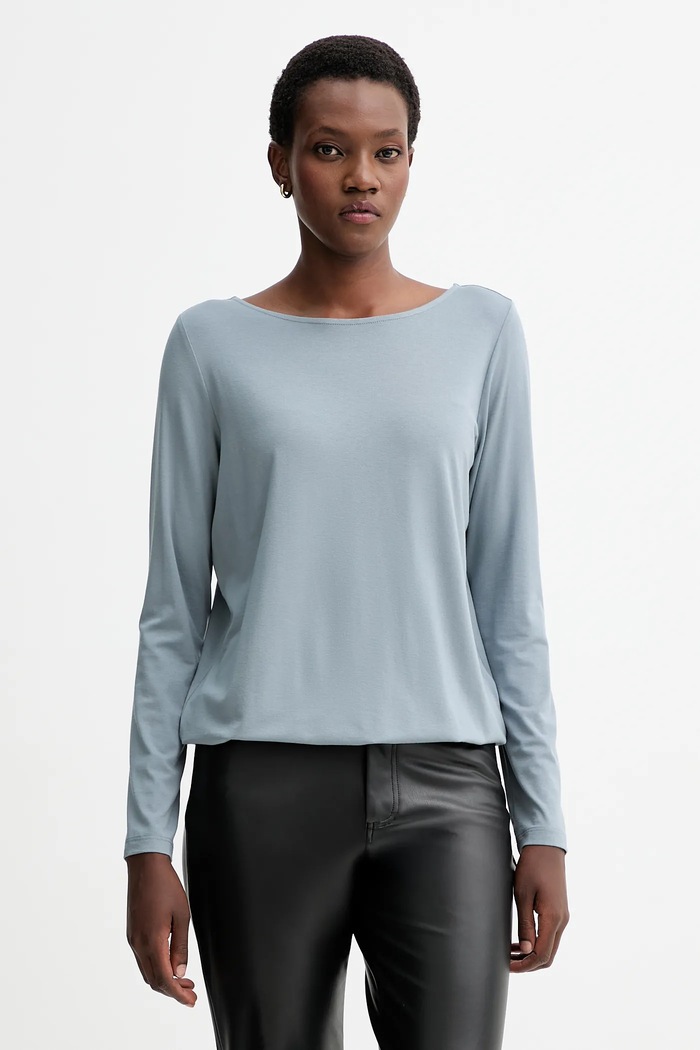 Marc O'Polo longsleeve uni albastru 511205252697