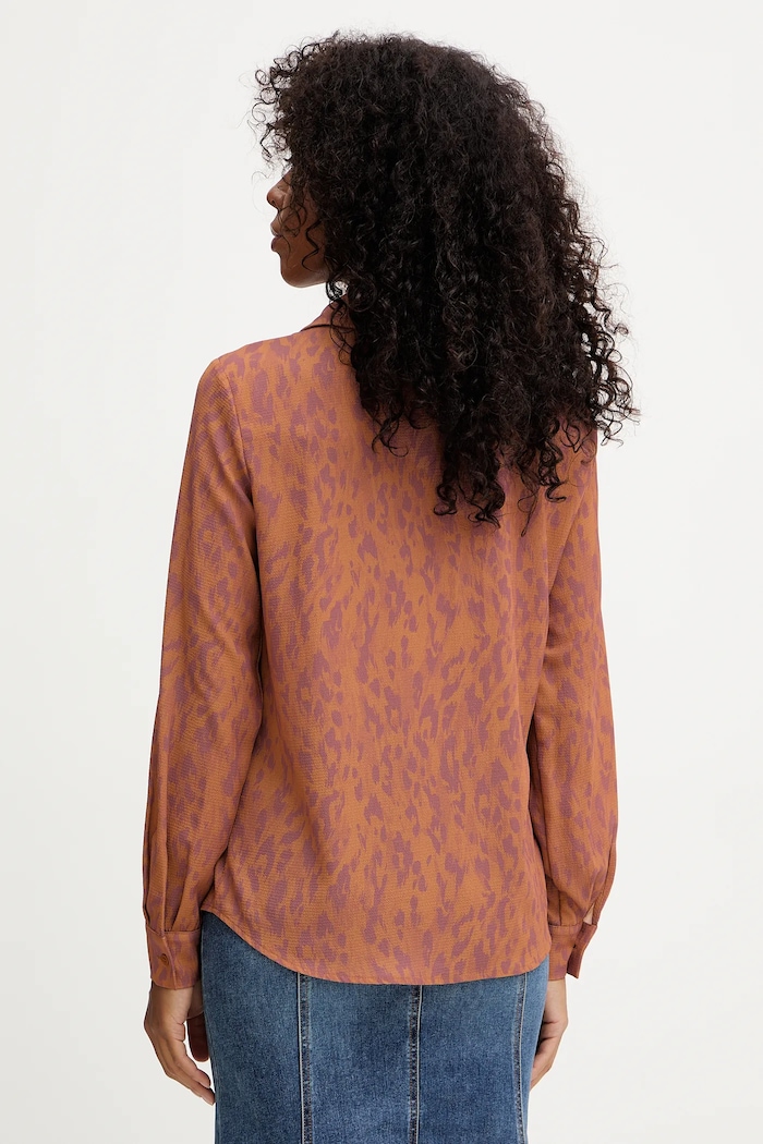 Abbigliamento Silvian Heach camicia RAPANE GPA25413CA marrone