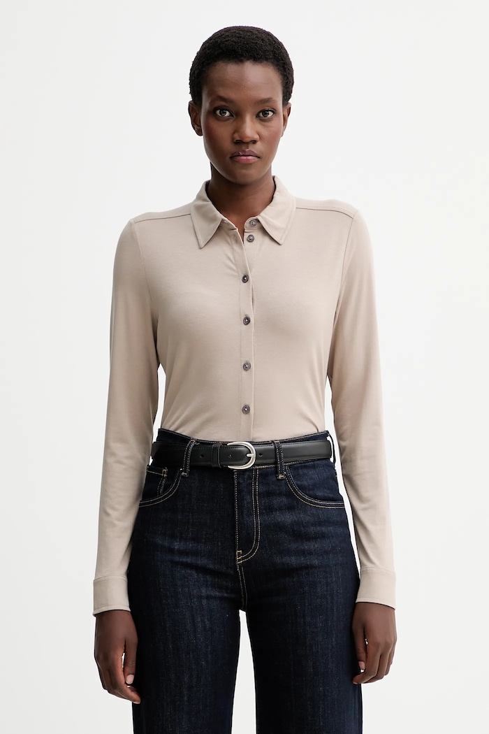 Košulja Marc O'Polo casual bež 511205252505