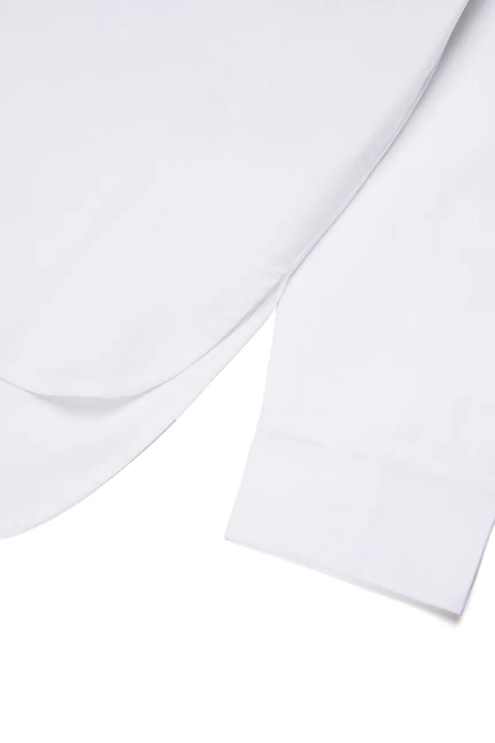 Detská bavlnená košeľa MAX&Co. MAXC11F SHIRT MX0210 biela