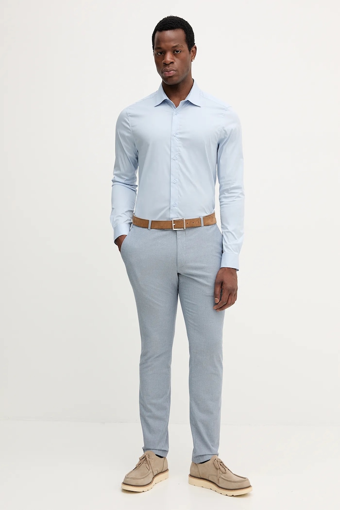 Košile Mos Mosh MANNY 508140 modrá AW25