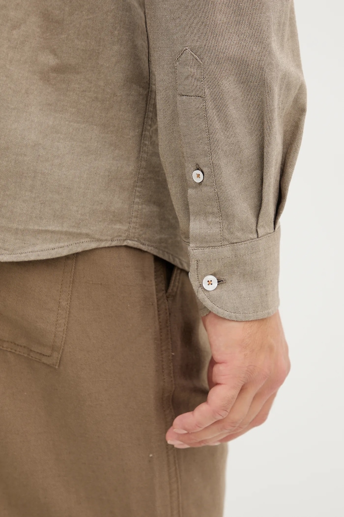 Košile Mos Mosh MARCO 508090 hnědá