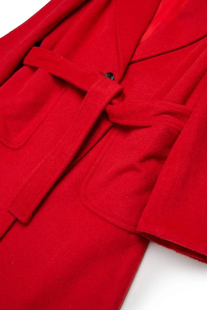 Otroški plašč MAX&Co. MAXJ1F JACKET MX0001 rdeča