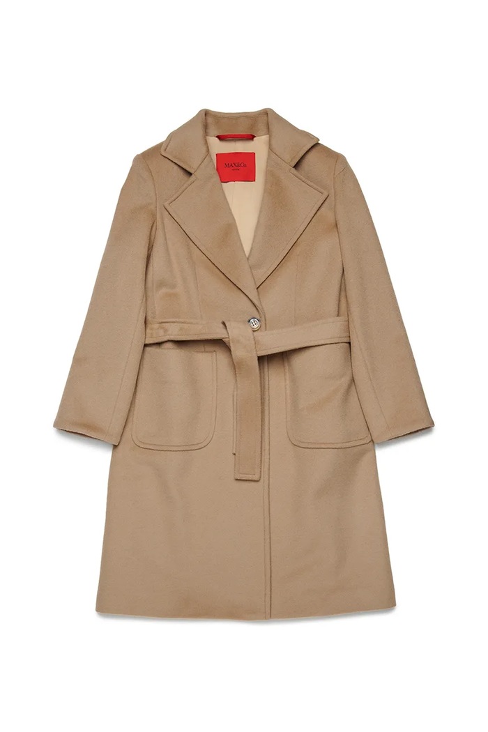 Max&Co. Detský kabát MAX&Co. MAXJ1F JACKET MX0001 béžová ZW25