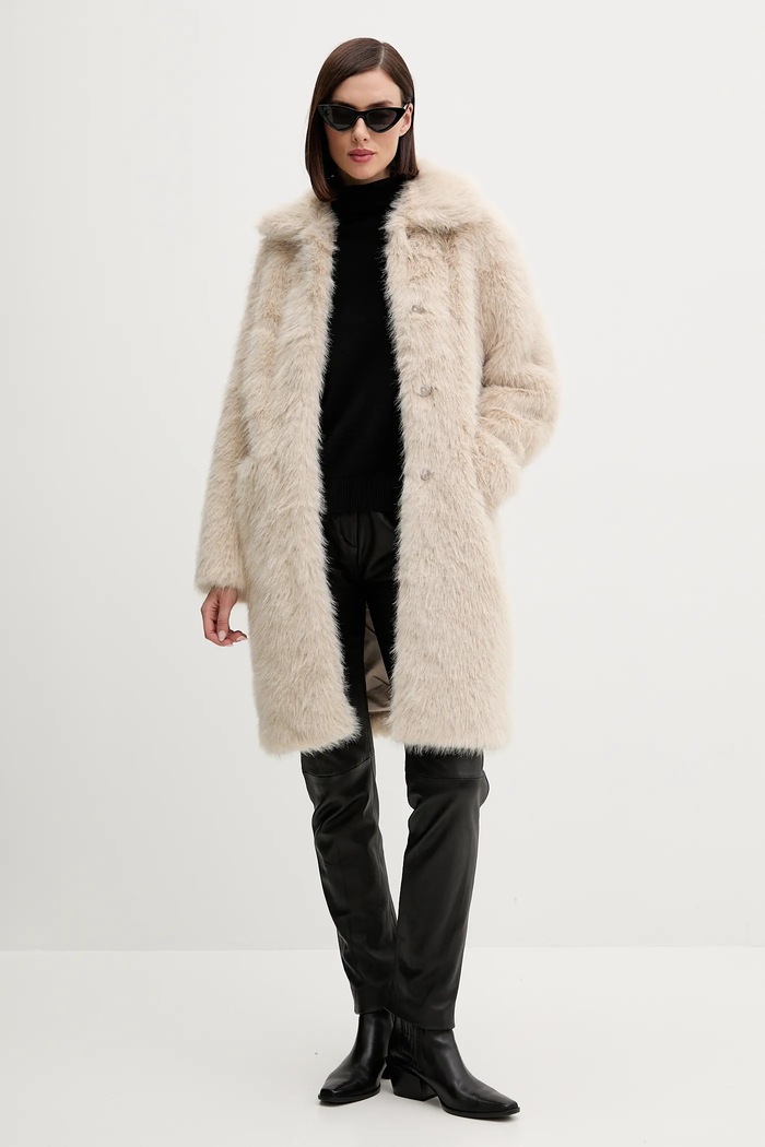 Bomboogie cappotto CW9192TFRL5 beige ZW25