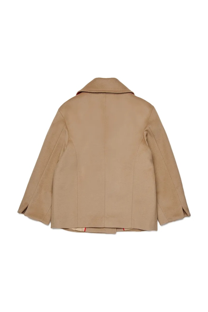 Fete MAX&Co. palton de lână pentru copii MAXJ35F JACKET MX0229 bej
