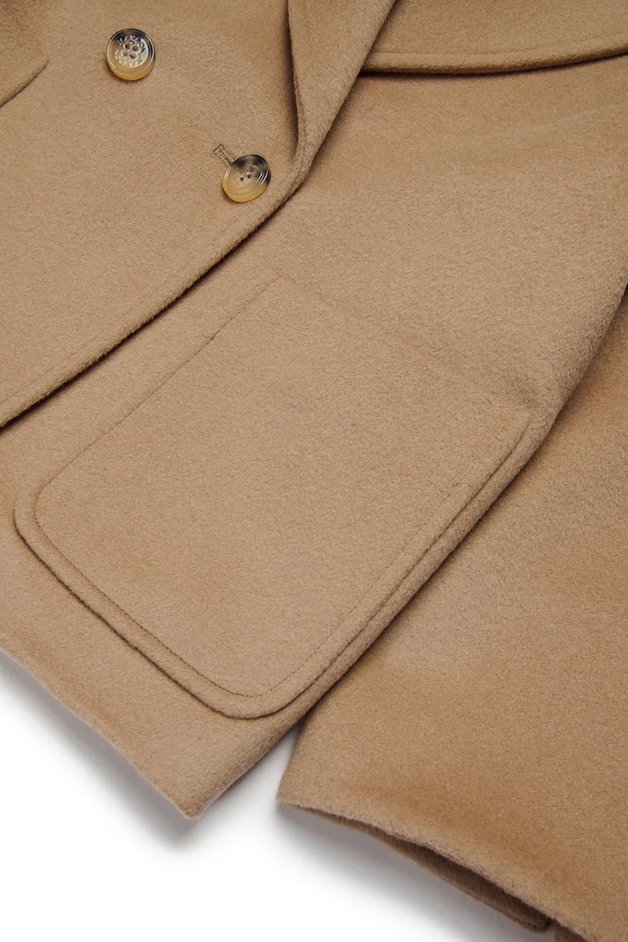 MAX&Co. palton de lână pentru copii MAXJ35F JACKET MX0229 bej