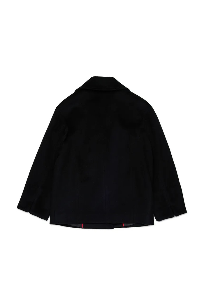 Дитяче вовняне пальто MAX&Co. MAXJ35F JACKET MX0229 чорний ZW25