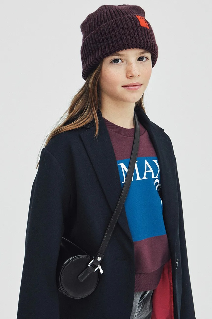 Dievča Sako MAX&Co. MAXJ47F JACKET MX0259 tmavomodrá