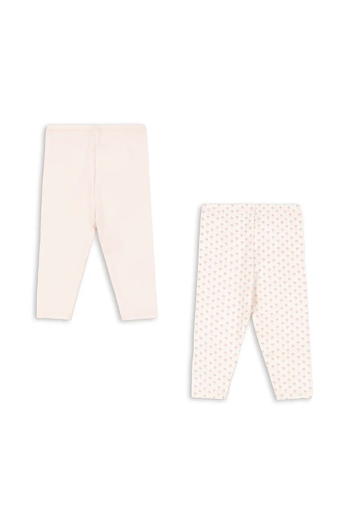 Fanga Fontana leggins bebe BELLO 2 PACK PANTS OCS FA100002 roz ZW25