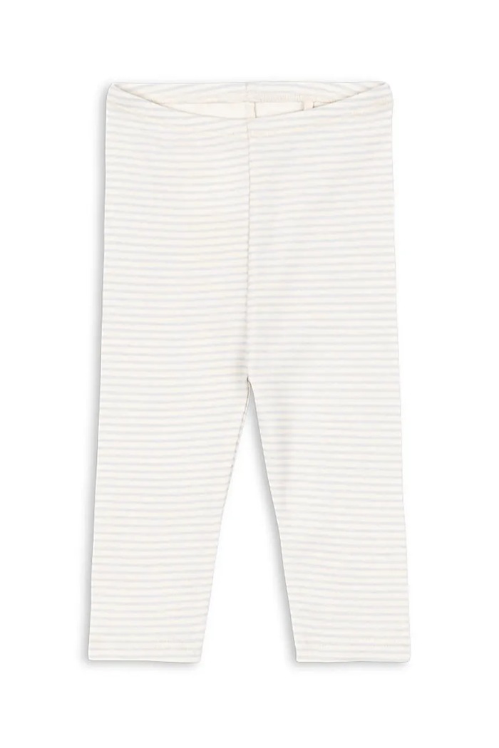 Fanga Fontana legginsy bawełniane niemowlęce FIO STRIPE PANTS OCS bawełna beżowy FA100044