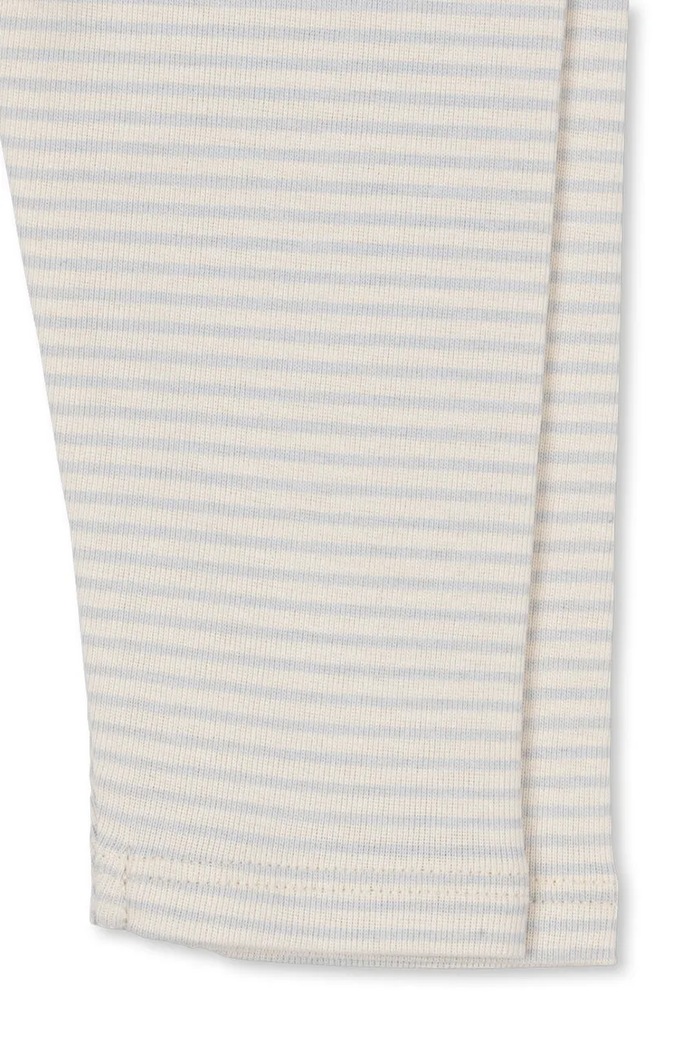 Fanga Fontana legginsy bawełniane niemowlęce FIO STRIPE PANTS OCS beżowy FA100044