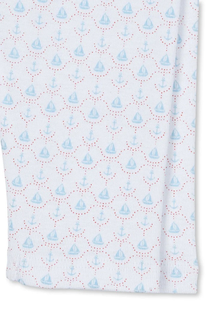 Fanga Fontana legginsy bawełniane niemowlęce FIO PANTS OCS niebieski FA100055