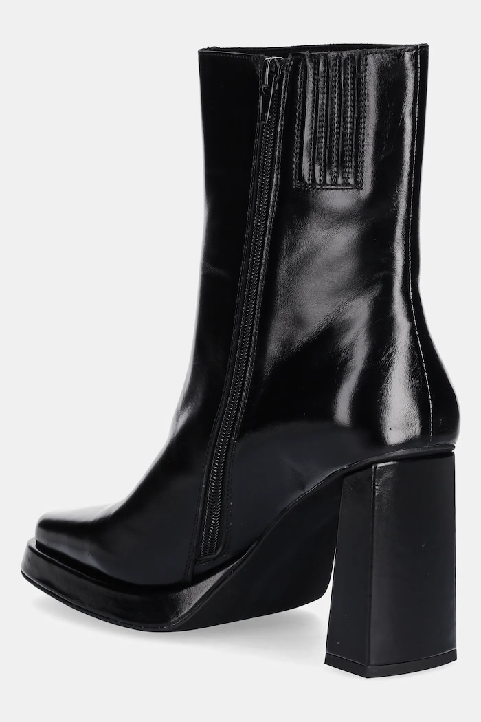 Παπούτσια Δερμάτινες μπότες Jeffrey Campbell Maximal-Lo JC.852.3.2 μαύρο