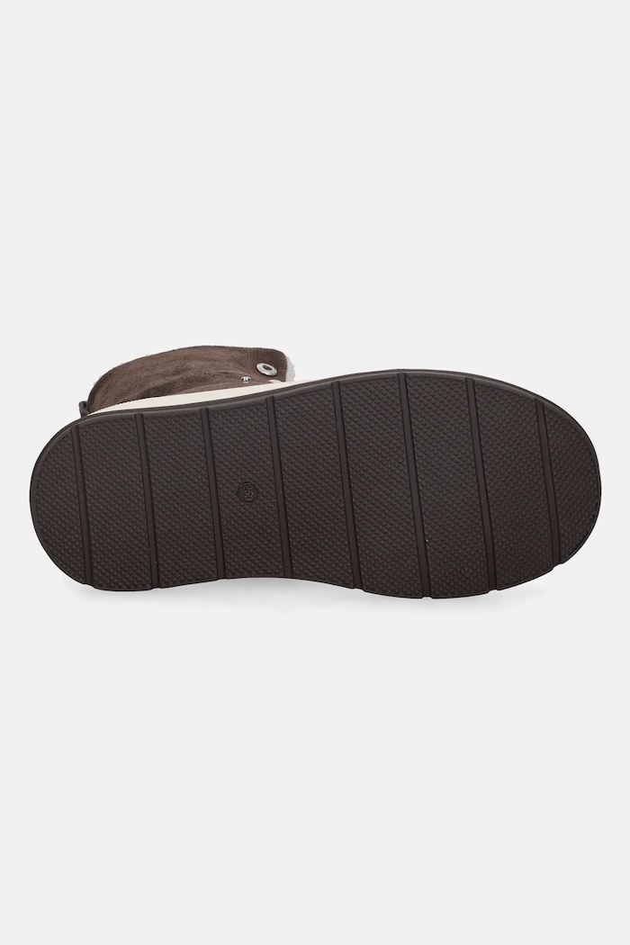 GOE teniși din piele întoarsă SS2N4050.BROWN maro