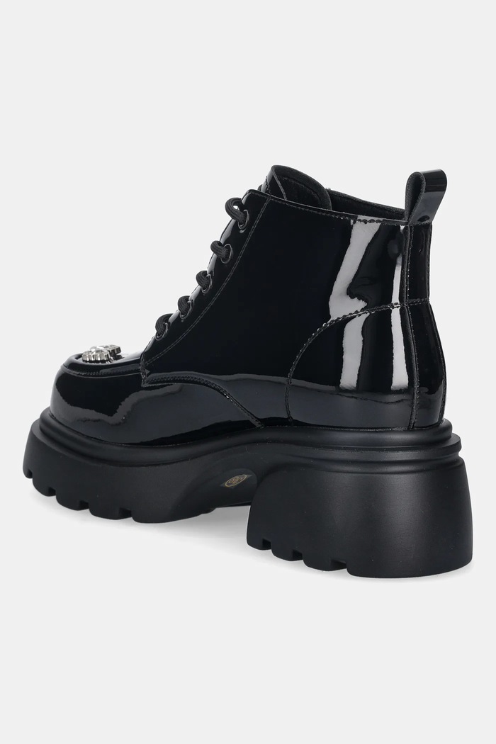 Încălțăminte GOE cizme de piele SS2N4102.BLACK negru