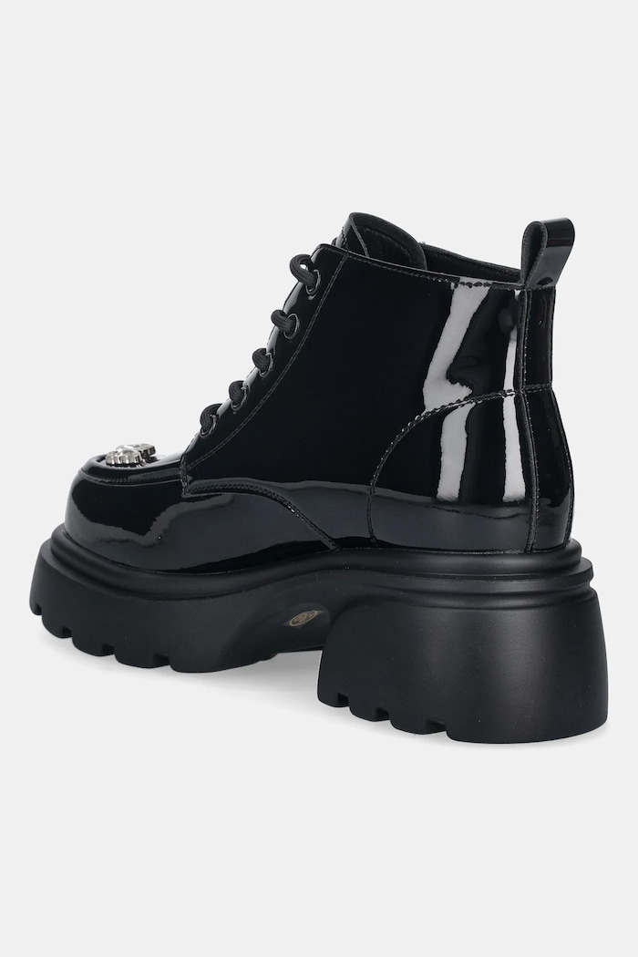 Încălțăminte GOE cizme de piele SS2N4102.BLACK negru