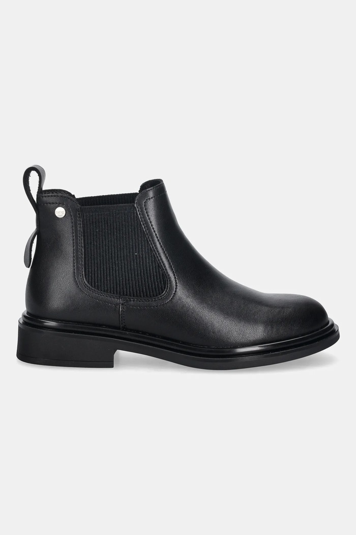 Kožené topánky chelsea GOE SS2N4104.BLACK čierna ZW25
