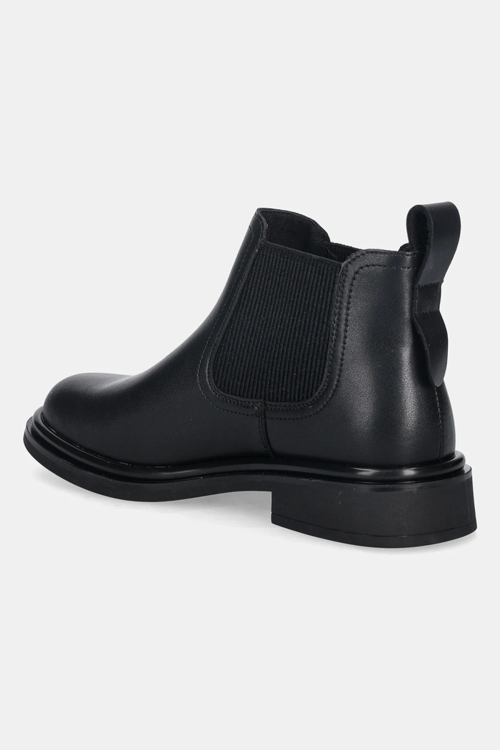 Obuv Kožené topánky chelsea GOE SS2N4104.BLACK čierna