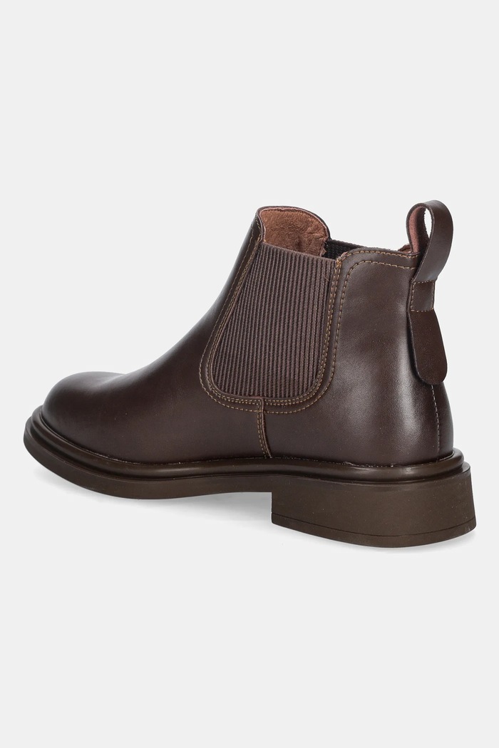 Obuv Kožené topánky chelsea GOE SS2N4105.BROWN hnedá
